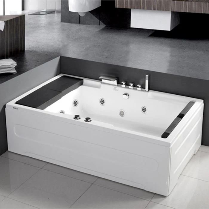 Freistehende Whirlpool-Badewanne